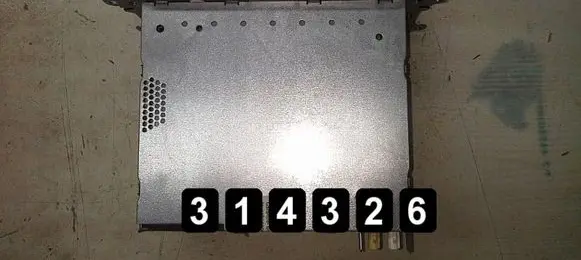 Ford Focus Engine control unit/module 98AB12A650CGJ