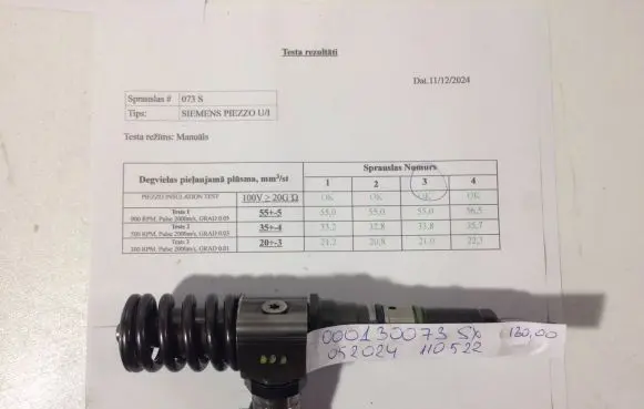Volkswagen PASSAT B6 Fuel injector 000130073SX 052024110522