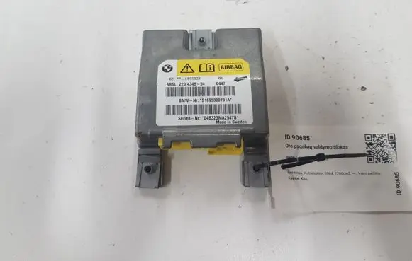 BMW 5 E60 E61 Airbag control unit/module 220434654 S1695300701A 04B323MA2547B