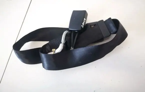 Middle seatbelt buckle (rear)