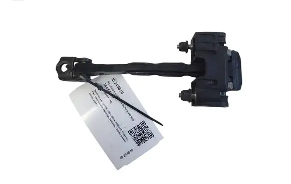 Front door check strap stopper