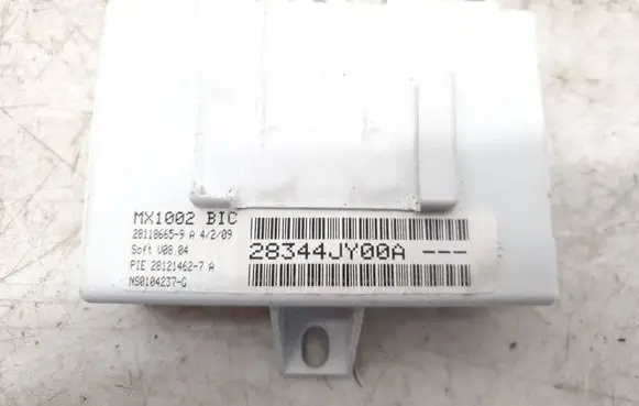 Renault Koleos I GPS navigation control unit/module 281186659A 28344JY00A NS0104237