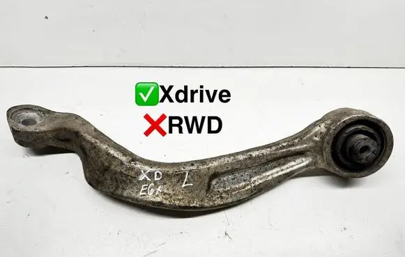 BMW 5 E60 E61 Front control arm 6770685 31126770685