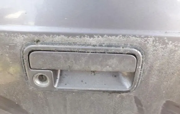 Mazda 626 Front door exterior handle