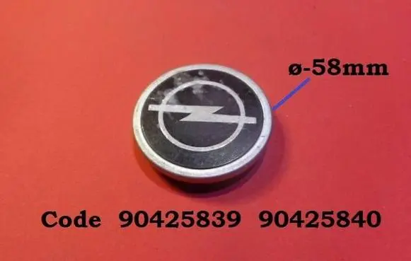 Opel Vectra B Original wheel cap 90425839 90425840