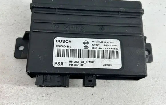Peugeot RCZ Parking PDC control unit/module 6002JC0860 9663821680 0263004204