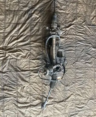 Volkswagen PASSAT B6 Steering rack 3C2423051S 1K2909144E