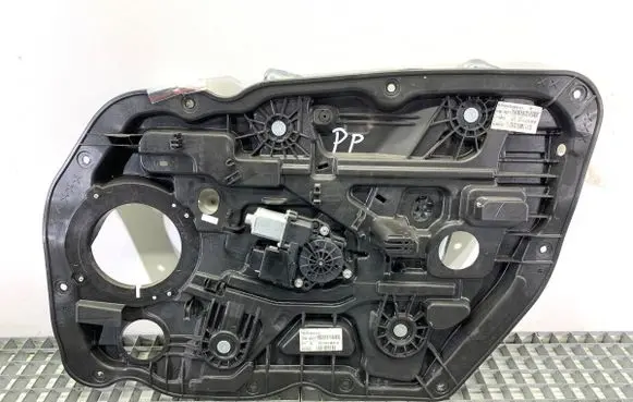 Front door window regulator with motor