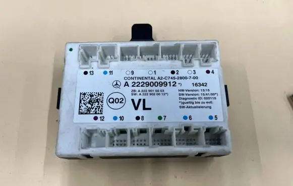 Mercedes-Benz S W222 Door control unit/module A2229009912 A2229015503
