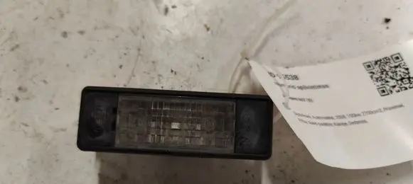 Peugeot 607 Number plate light 153012