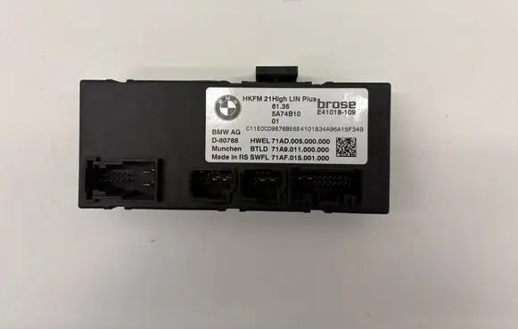 BMW X5 G05 Tailgate/trunk control unit/module 5A74B10 71A9011000000 E41018109