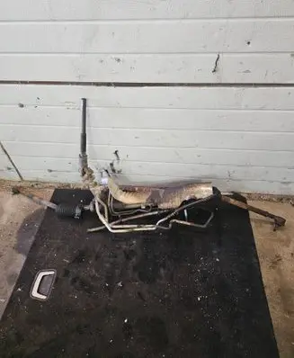 Peugeot 607 Steering rack
