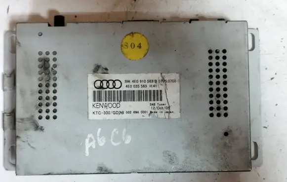 Audi A6 S6 C6 4F Other control units/modules 4E0035563 4E0910563B PC300GD