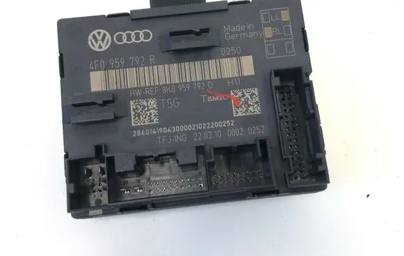 Audi A6 S6 C6 4F Door control unit/module 4F0959792R 8K0959792D