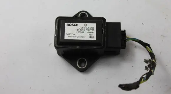 BMW 5 E60 E61 ESP acceleration yaw rate sensor 34526758750 0265005266 0027744
