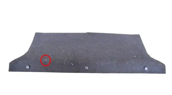 Audi A5 8T 8F Centre console side trim rear 8F0863373B