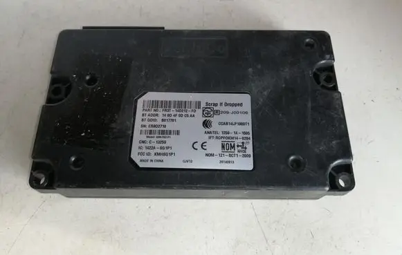 Ford Mustang VI Bluetooth control unit module FR3T14D212FD