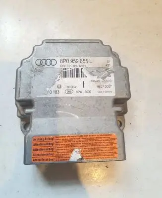 Audi A3 S3 8P Airbag control unit/module 8P0959655L 18072007