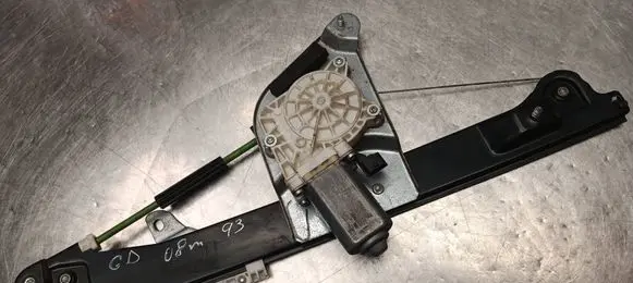 Saab 9-3 Ver2 Rear window lifting mechanism without motor 12758269