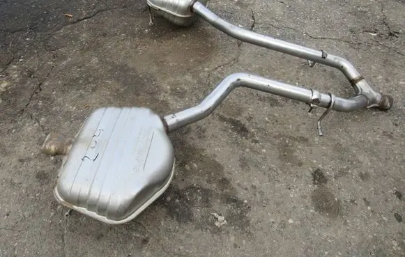 Mercedes-Benz GLK (X204) Rear muffler/silencer tail pipe A2044916601-MERC A2044916601 A2044916701