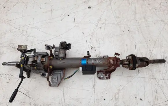 Steering wheel axle set