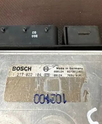 BMW 5 E60 E61 Steering rack control module 1277022104 7691010