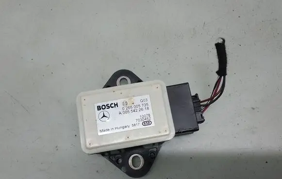 Mercedes-Benz E W212 ESP acceleration yaw rate sensor A0055422618 1275100759