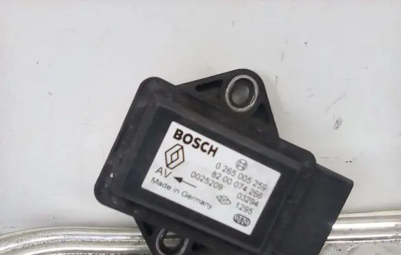 ESP acceleration yaw rate sensor