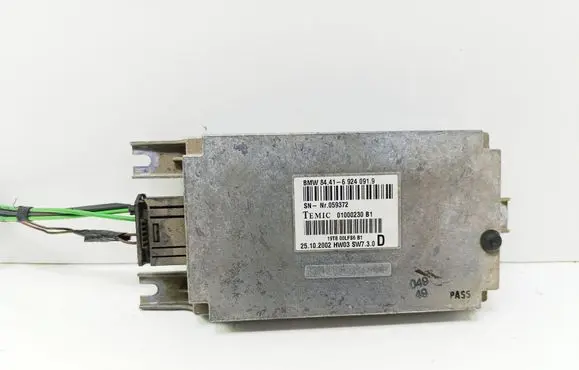 BMW 7 E65 E66 Voice control module 6924091