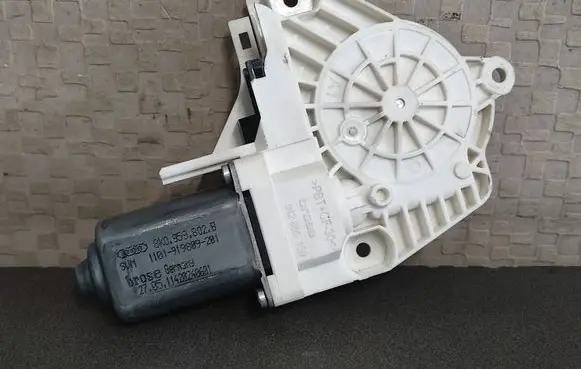 Front door window regulator motor