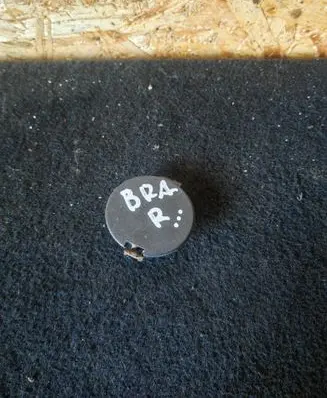 Fiat Bravo Rear bumper row hook cap/cover 