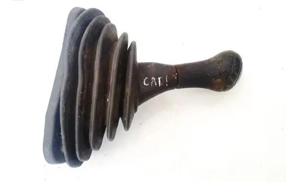 Volkswagen Caddy Gear lever shifter trim leather/knob