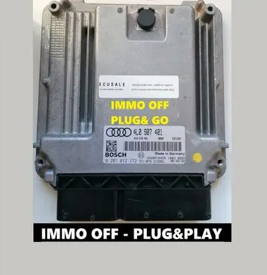 Audi Q7 4L Engine control unit/module 4L0907401 4L0910401 0281012772