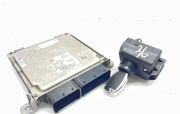 Mercedes-Benz E C207 W207 Engine ECU kit and lock set A6519007500 A0064461540 A2079057101