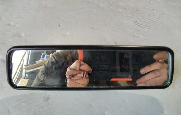 Volkswagen Golf V Rear view mirror (interior) 014022