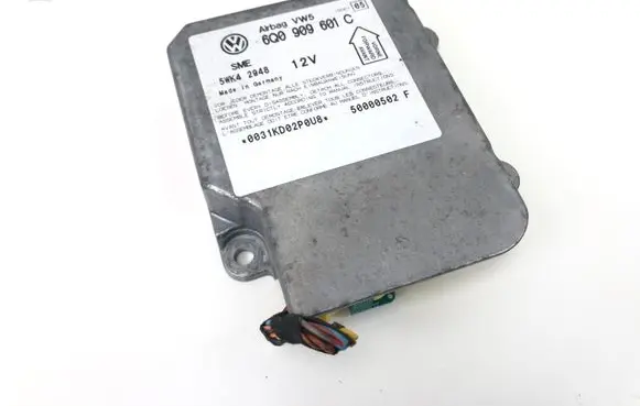 Skoda Fabia Mk1 (6Y) Airbag control unit/module 6Q0909601C 5WK42948 50000502