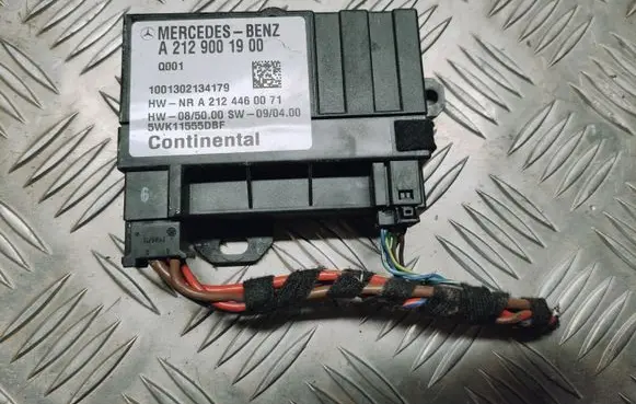 Mercedes-Benz E W212 Other control units/modules A2129001900