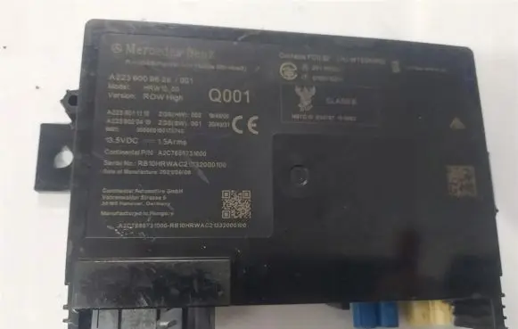 Mercedes-Benz S W223 Other control units/modules A2239009626 A2239011110