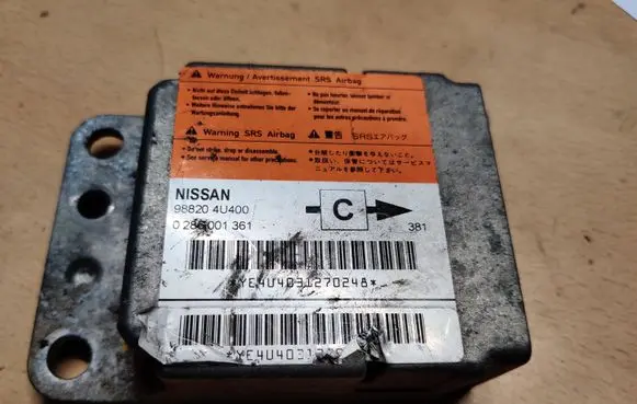 Nissan Almera Tino Airbag control unit/module 988204U400
