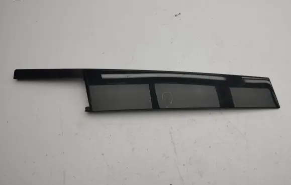 Front door glass trim molding