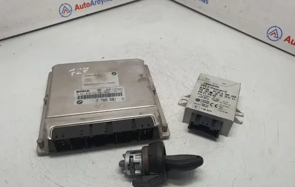 BMW 5 E39 Engine ECU kit and lock set 7786581 13617786581 0281010314