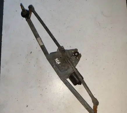 Renault Kangoo I Front wiper linkage and motor