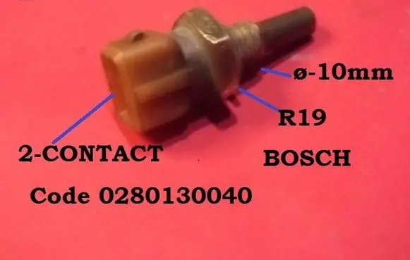 Volkswagen Jetta II Coolant temperature sensor 0280130040
