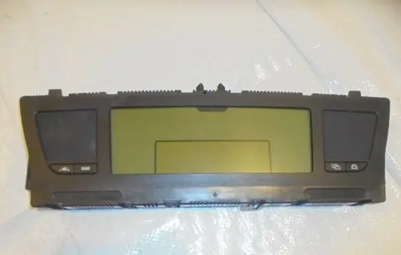 Citroen C4 I Picasso Speedometer (instrument cluster) 9663623080