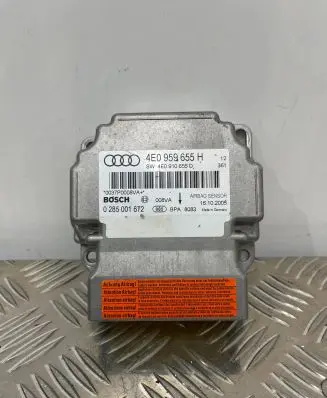 Audi A8 S8 D3 4E Airbag control unit/module 4E0959655H 4E0910655D 0285001672
