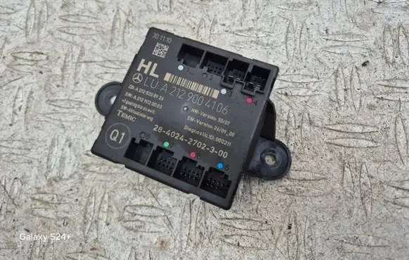 Mercedes-Benz C W204 Door control unit/module A2129004106