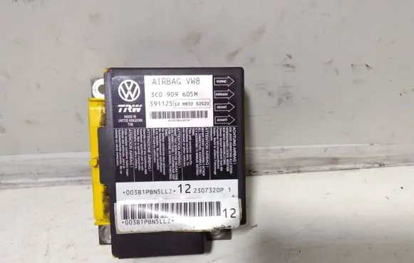 Volkswagen PASSAT B6 Airbag control unit/module 3C0909605M 391125