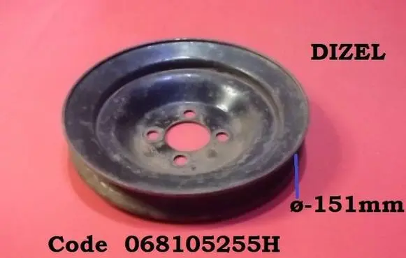 Audi 80 90 B3 Crankshaft pulley 068105255H