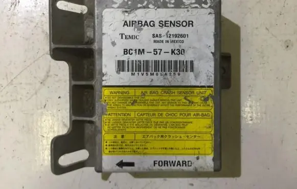 Mazda 323 F Airbag control unit/module SAS12192601 BC1M-57-K30
