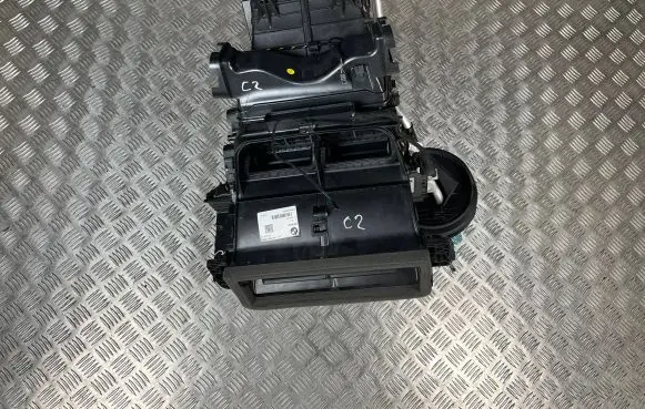 Interior heater climate box assembly
